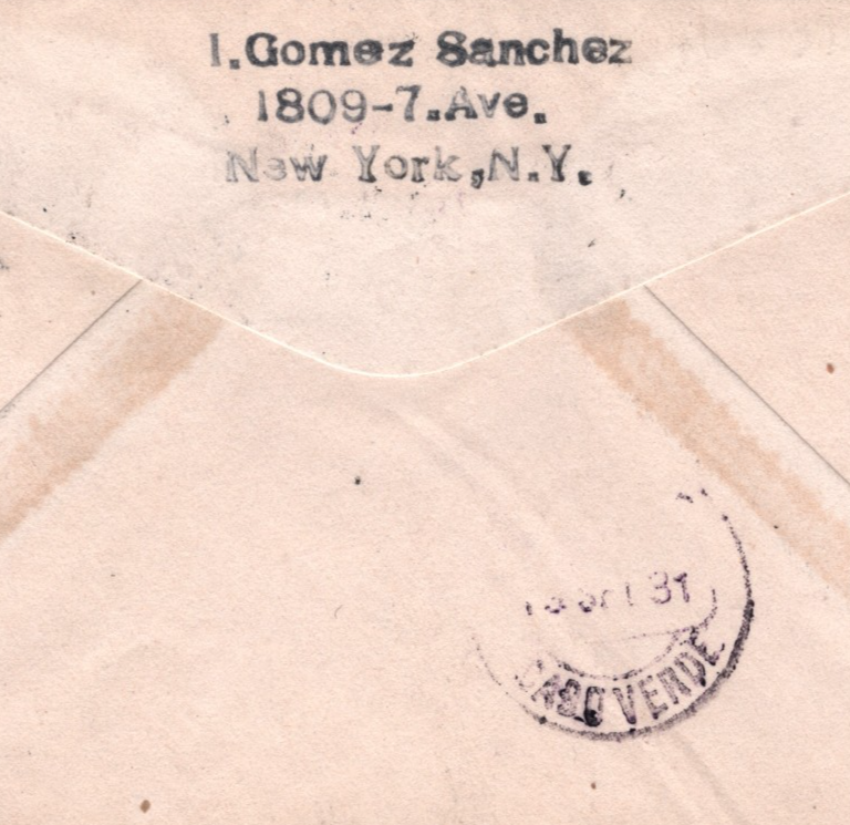 GRAF ZEPPELIN *NETHERLANDS* 1½g Cover 1931 2. SÜDAMERIKAFAHRT CABO VERDE KZ559 - Image 13