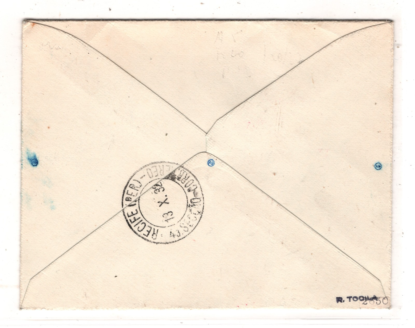 GRAF ZEPPELIN *NETHERLANDS* Air Cover 1932 8.SÜDAMERIKAFAHRT BRAZIL Assen KZ560 - Image 9