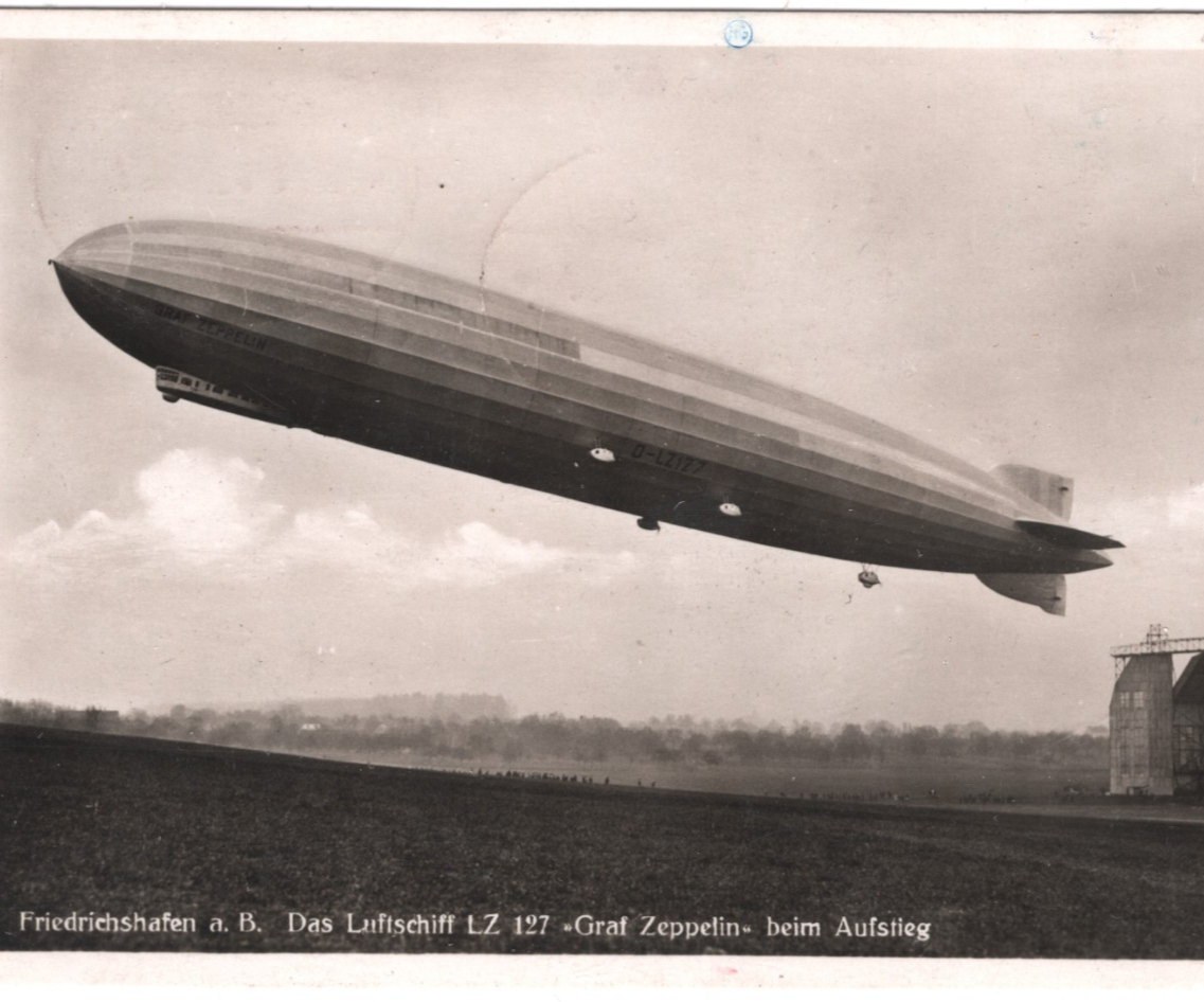 GRAF ZEPPELIN Poland Postcard *DANZIG* Treaty Air Reg 1932 SÜDAMERIKAFAHRT KZ437 - Image 6