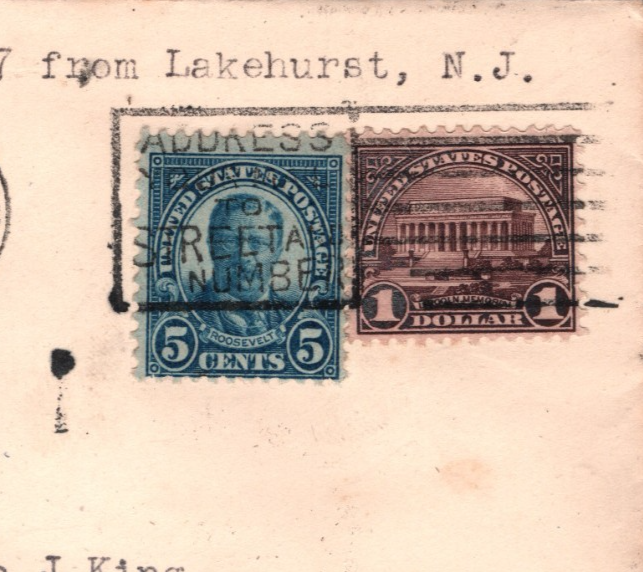 GRAF ZEPPELIN USA Air Mail $1 Cover FIRST FLIGHT 1928 Germany Lakehurst KZ606 - Image 3