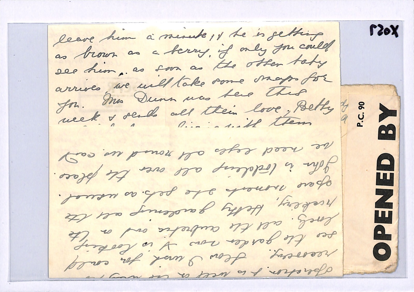 GREAT ESCAPE CAMP WW2 Guildford Cover GB RAF POW STALAG LUFT 3 1944 Letter XO57 - Image 4