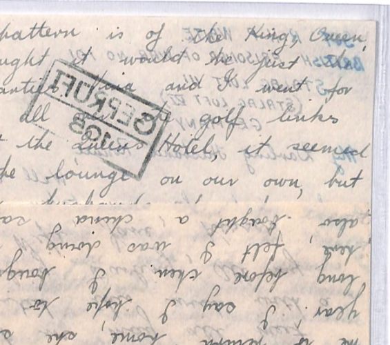 GREAT ESCAPE CAMP WW2 POW Guildford Cover 1944 STALAG LUFT 3 Censor Letter YW461 - Image 4