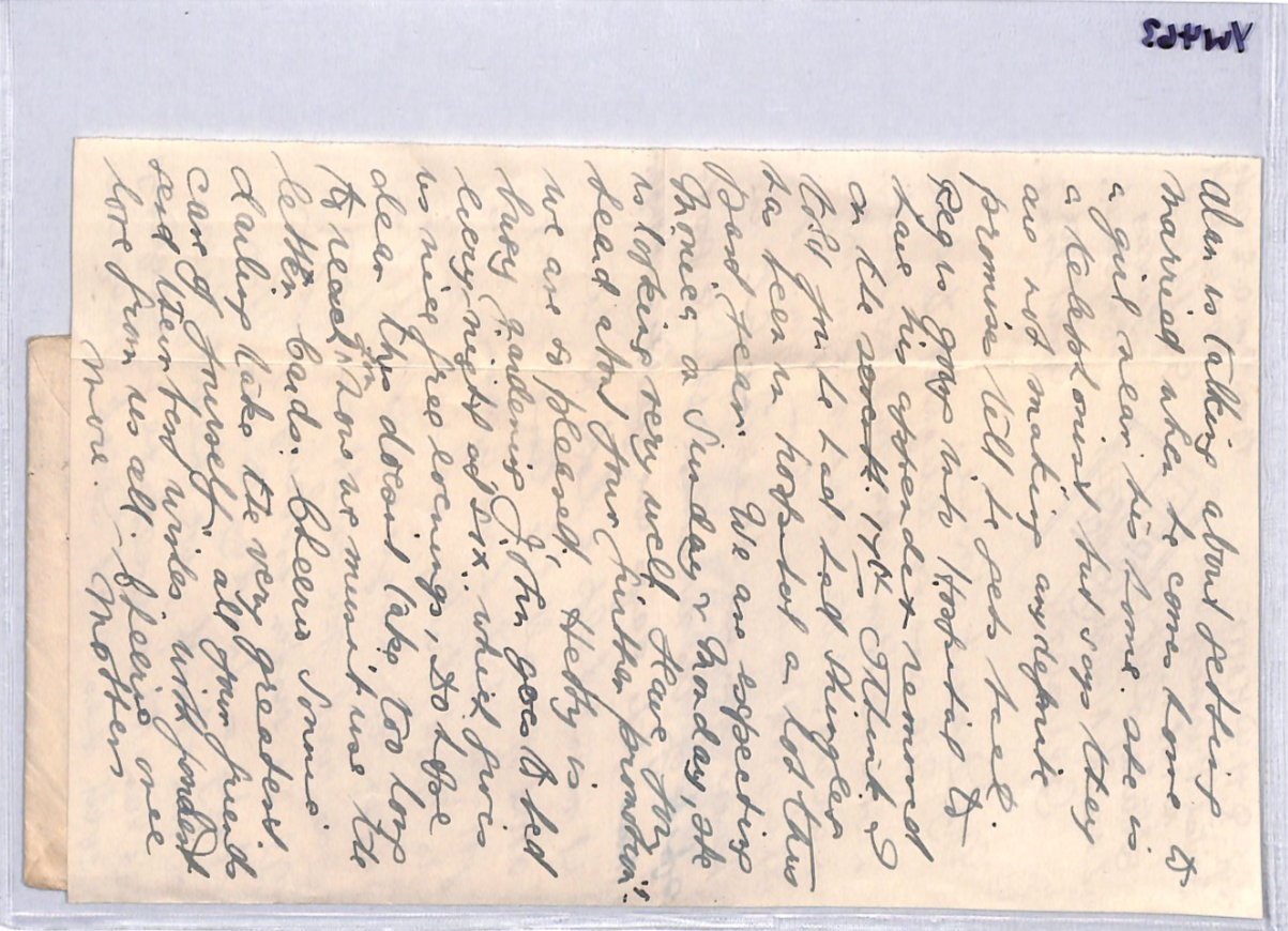 GREAT ESCAPE CAMP WW2 POW Guildford Cover 1944 STALAG LUFT 3 Censor Letter YW463 - Image 10