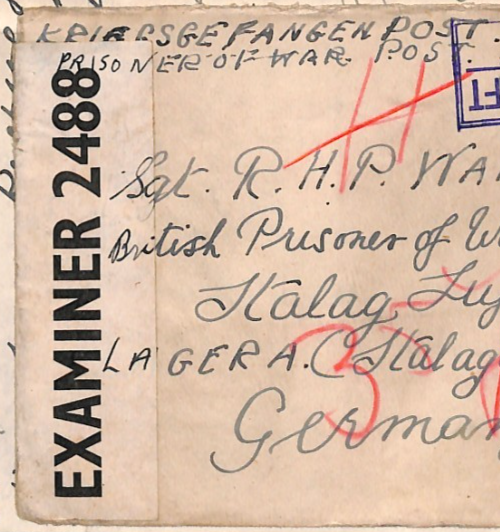 GREAT ESCAPE CAMP WW2 POW Guildford Cover 1944 STALAG LUFT 3 Censor Letter YW463 - Image 7