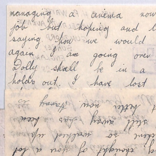 GREAT ESCAPE CAMP WW2 POW Guildford Cover 1944 STALAG LUFT 3 Censor Letter YW465 - Image 6