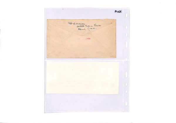 GREECE Air 1946 Cover *UNRRA MISSION* REFUGEE AGENCY United Nations XD119 - Image 8