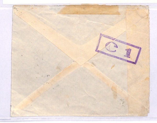 GREECE Italy Cols *RODI* STAMPS USED CALYMNOS Cover *C1* 1940 Amsterdam XD142 - Image 8