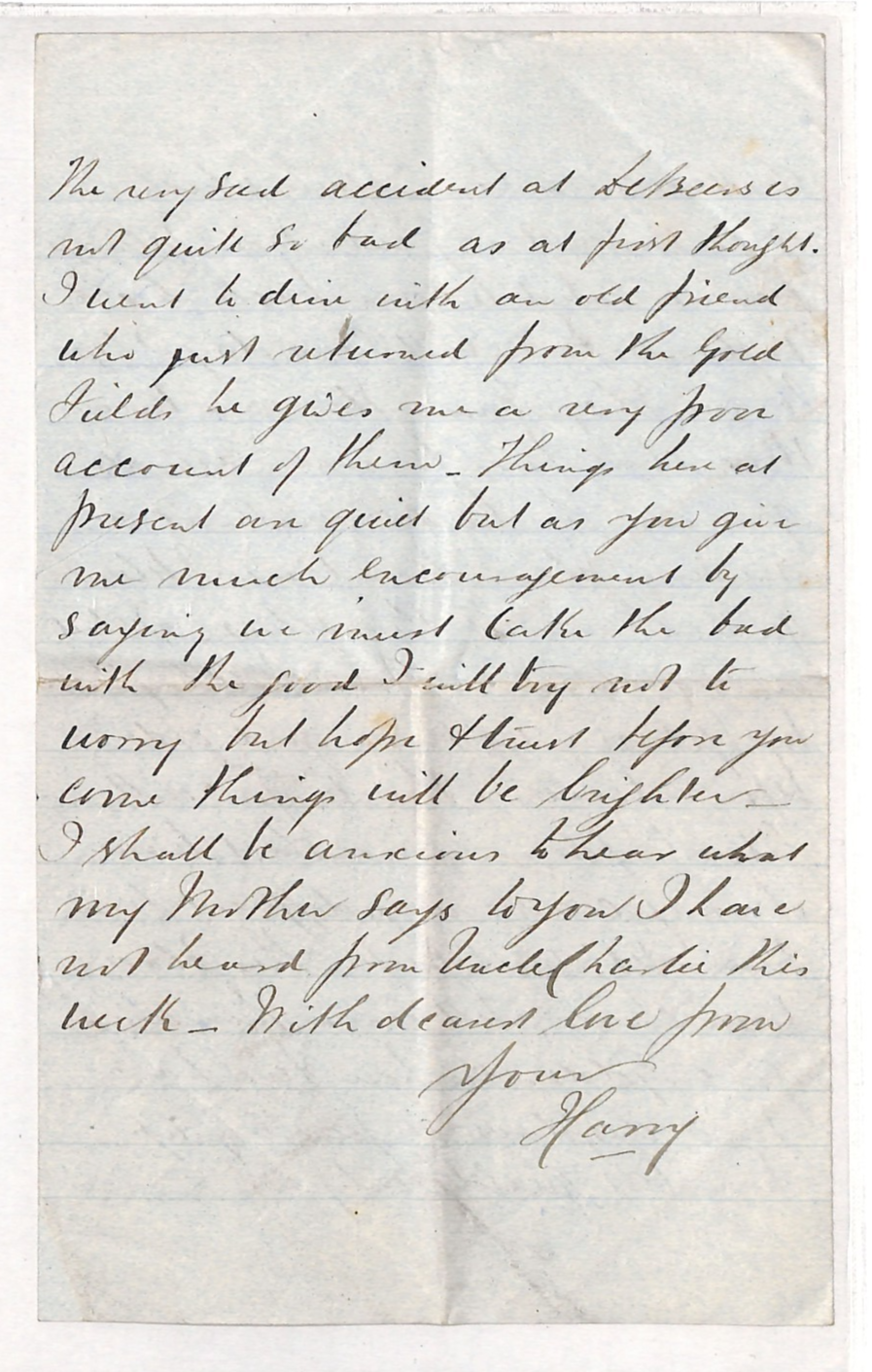 GRIQUALAND WEST DIAMOND MINING South Africa *DUITSPAN MINE* Letter 1888 WN338 - Image 3