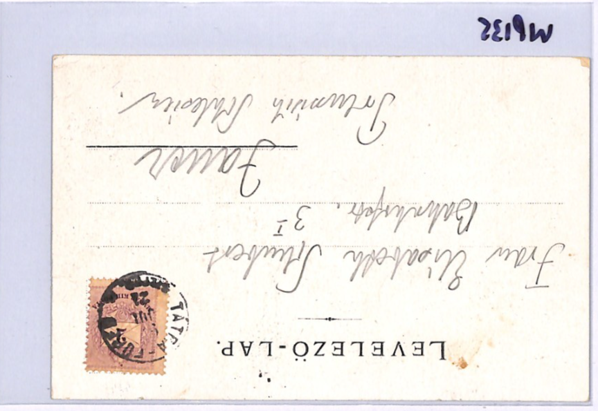 GRUSS VOM *Felker See* Lake Postcard HUNGARY (SLOVAKIA) Chromo 1896 Poland WP135 - Image 11