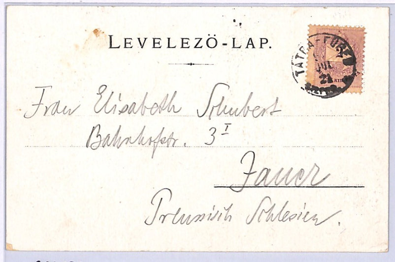 GRUSS VOM *Felker See* Lake Postcard HUNGARY (SLOVAKIA) Chromo 1896 Poland WP135 - Image 4