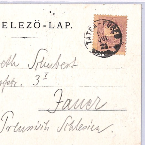 GRUSS VOM *Felker See* Lake Postcard HUNGARY (SLOVAKIA) Chromo 1896 Poland WP135 - Image 5