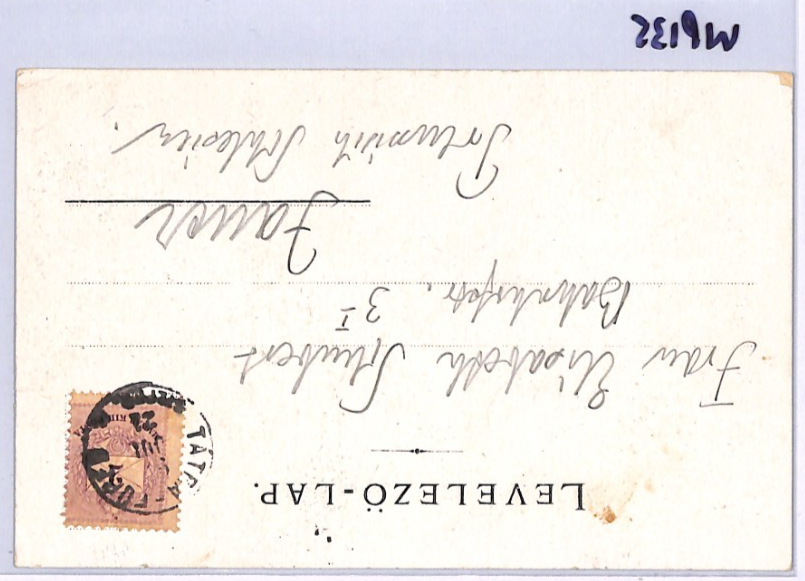 GRUSS VOM *Felker See* Lake Postcard HUNGARY (SLOVAKIA) Chromo 1896 Poland WP135 - Image 9