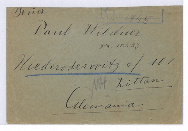 GUATEMALA Cover *HIGH RATE* 5p50c Registered TRANSATLANTIC 1923 Germany YH226 - Image 4