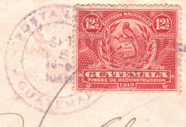 GUATEMALA Cover QUETZAL Local c1919 *PETITE ENVELOPE* {samwells-covers}YH220 - Image 4