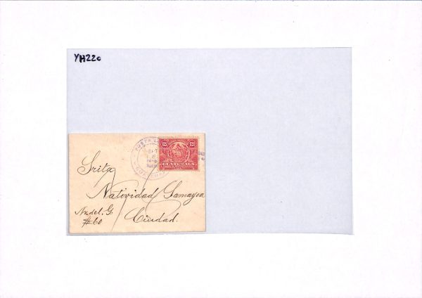 GUATEMALA Cover QUETZAL Local c1919 *PETITE ENVELOPE* {samwells-covers}YH220 - Image 6