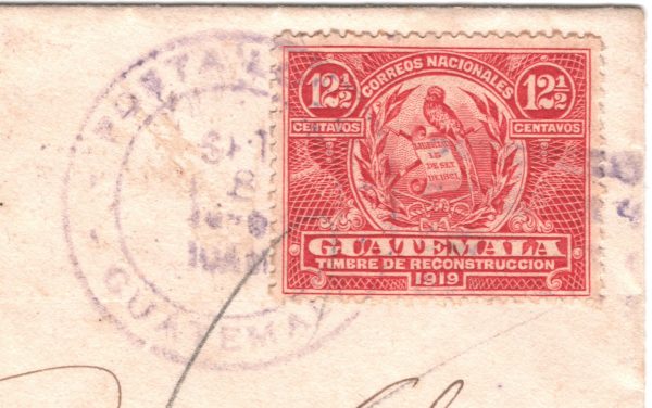 GUATEMALA Cover QUETZAL Local c1919 *PETITE ENVELOPE* {samwells-covers}YH220 - Image 8