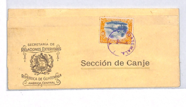 GUATEMALA Official Cover Wrapper Secretaria de Relaciones Exteriores YH235 - Image 3