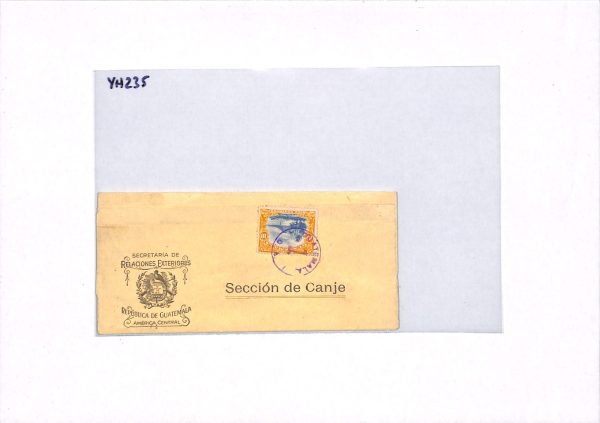 GUATEMALA Official Cover Wrapper Secretaria de Relaciones Exteriores YH235 - Image 5