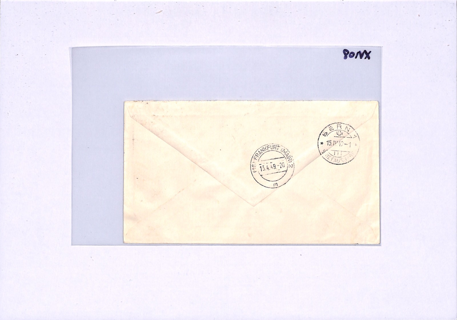 Germany BERLIN 1949 Cover *UPU* ANNIVERSARY Full Set{7} Stamps Cat £400+** XV108 - Image 12