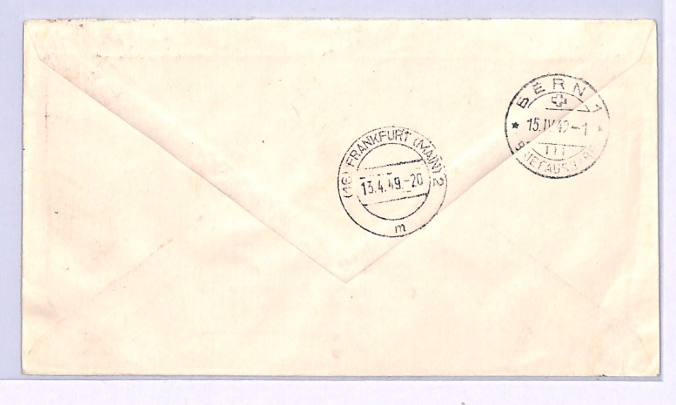 Germany BERLIN 1949 Cover *UPU* ANNIVERSARY Full Set{7} Stamps Cat £400+** XV108 - Image 4