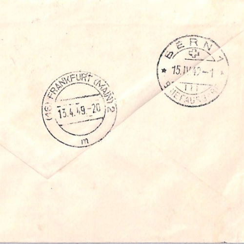 Germany BERLIN 1949 Cover *UPU* ANNIVERSARY Full Set{7} Stamps Cat £400+** XV108 - Image 6