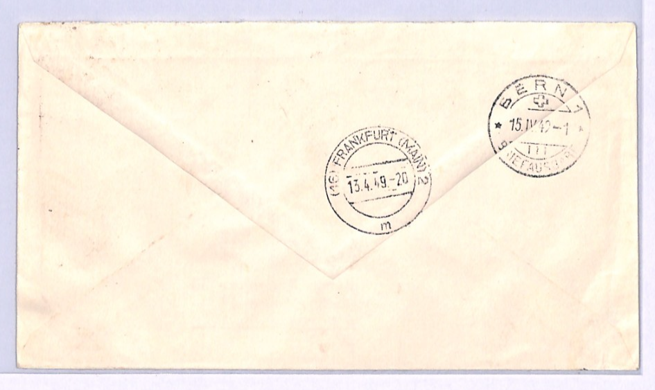 Germany BERLIN 1949 Cover *UPU* ANNIVERSARY Full Set{7} Stamps Cat £400+** XV108 - Image 7
