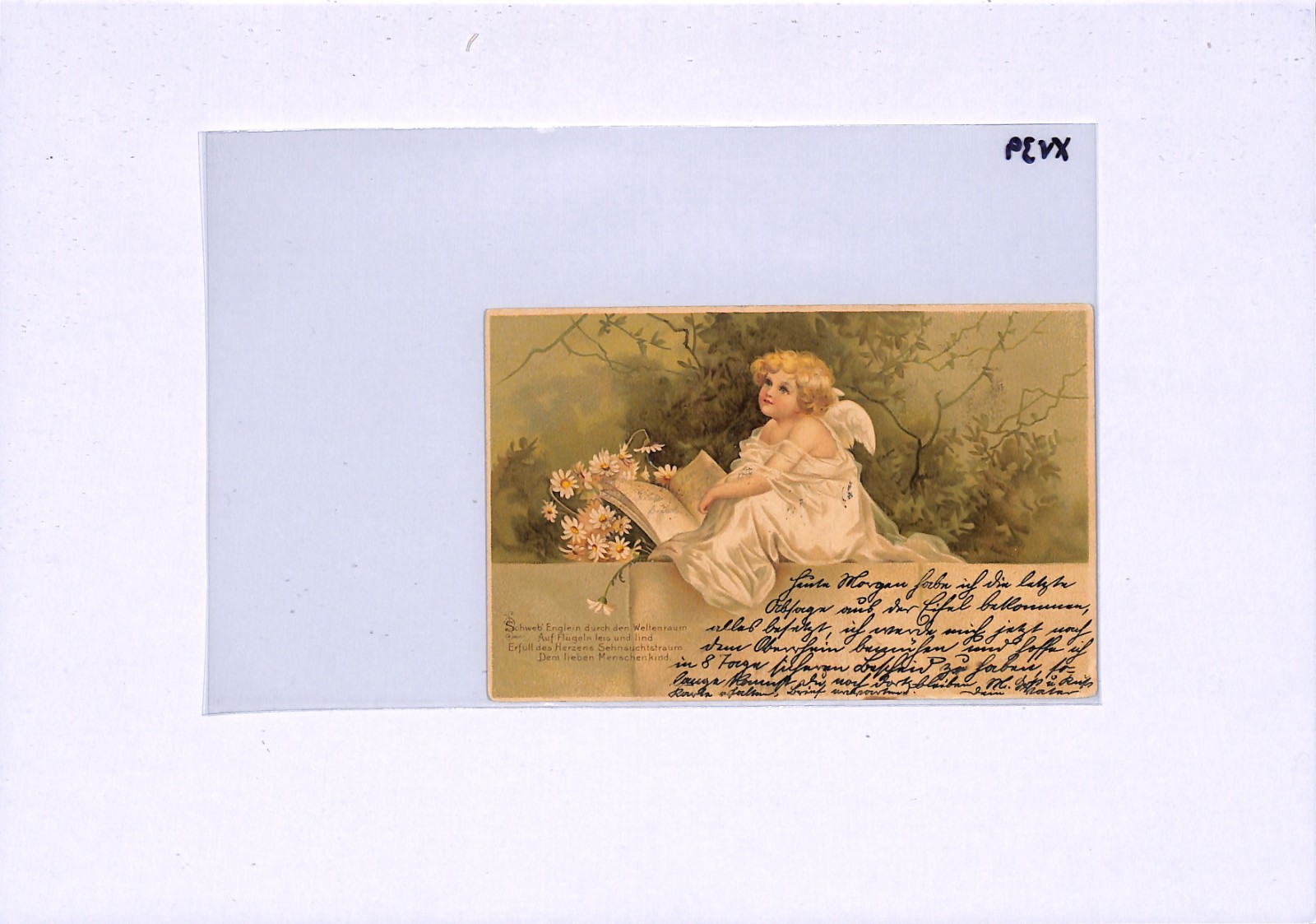 Germany BOER WAR *HAND-PAINTED FLAG* Postcard Elberfeld 1901 CDS {samwells}XV39 - Image 6