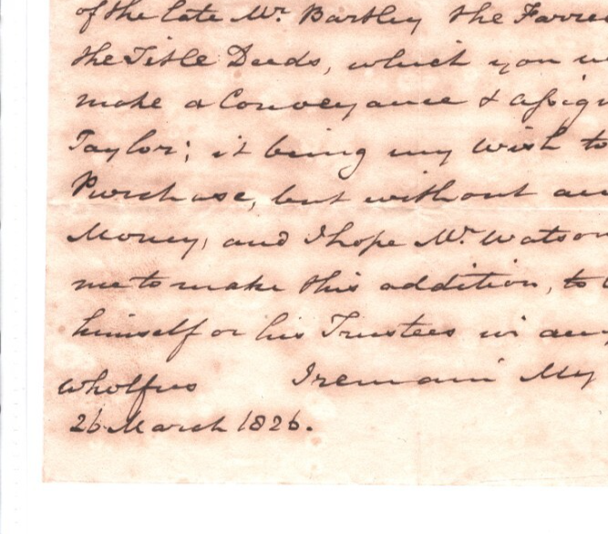 HISTORIC ENTIRE LETTER re TILSHEAD Wilts Netherlands WHOLFUS 1826 Devizes A4H34 - Image 3