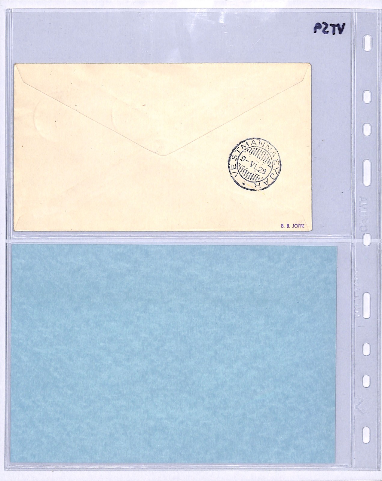 ICELAND Air 1928 Cover FIRST FLIGHT Reykjavik-Vestmannaeyjar {Muller #3}VT59 - Image 9