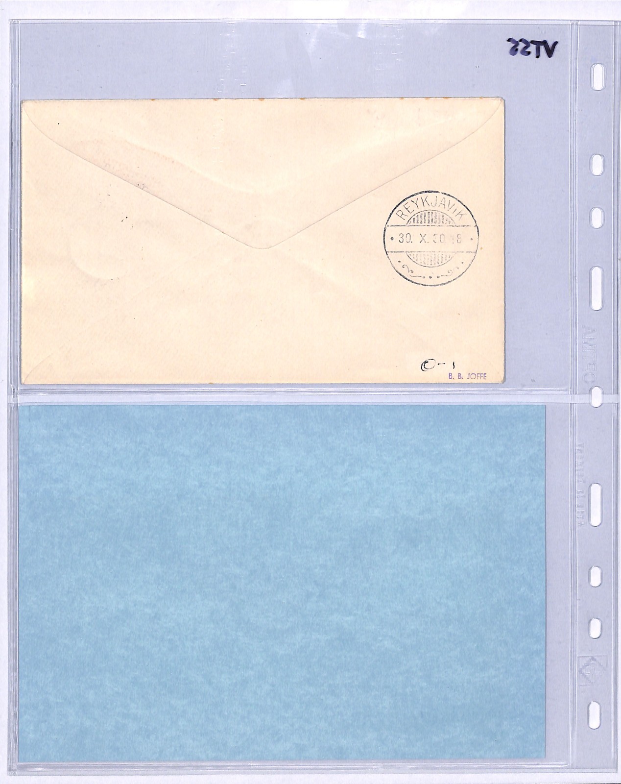 ICELAND Air 1930 Cover FIRST FLIGHT *Dýrafjörður*-Reykjavik {Muller 8a}VT55 - Image 10
