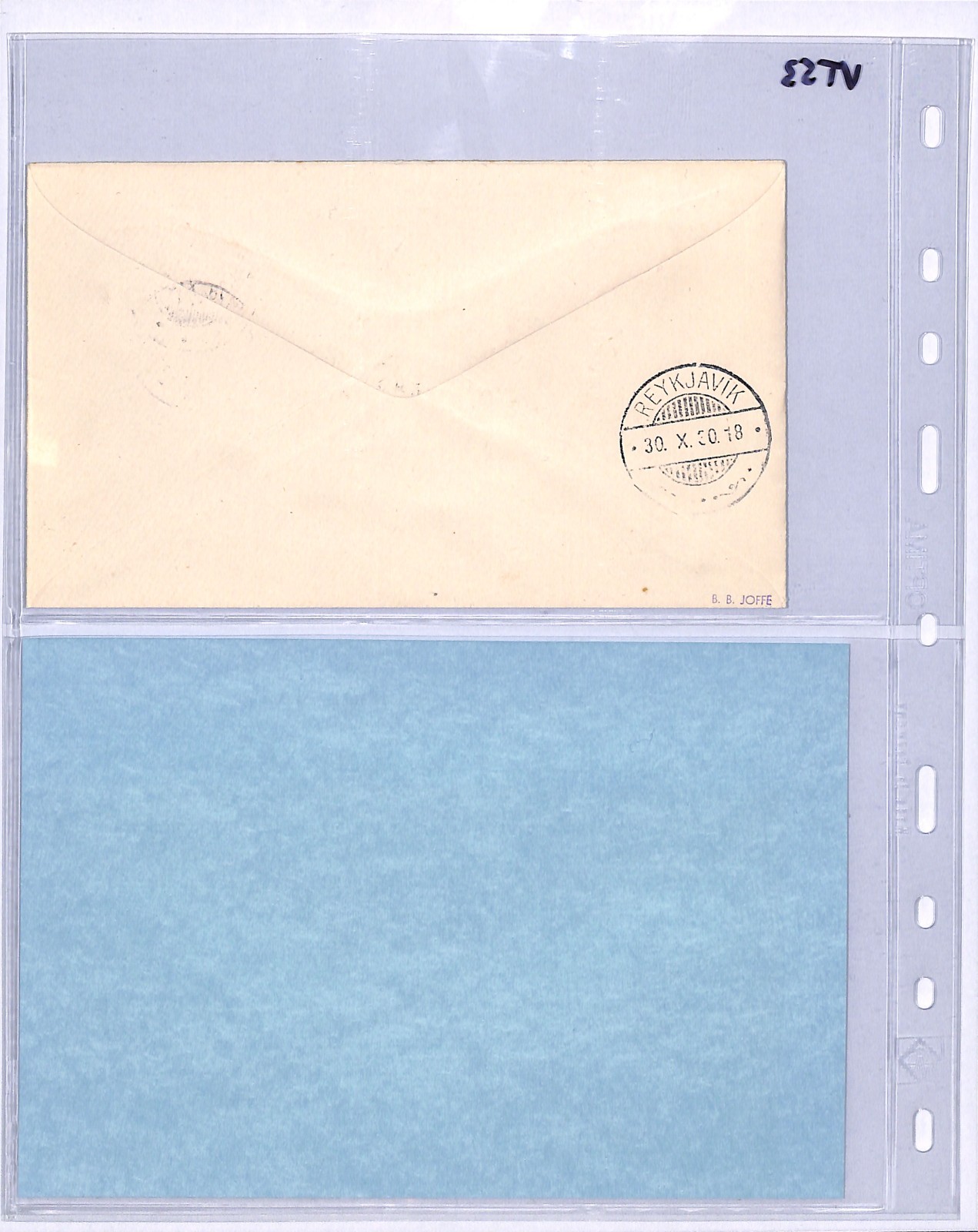 ICELAND Air 1930 Cover FIRST FLIGHT *Hólmavik*-Reykjavik {Muller 8a VARIANT}VT53 - Image 6