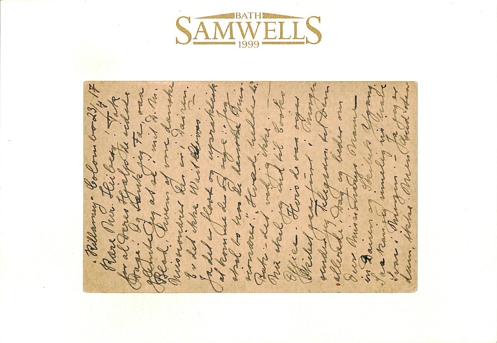 INDIA Stationery Card USED CEYLON 2c Colombo 1917 Madras {samwells-covers}MS4322 - Image 6