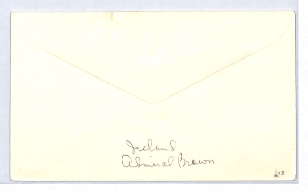 IRELAND EIRE FDC 1957 *ADMIRAL WILLIAM BROWN* Illustrated Dublin{samwells}YH215 - Image 3