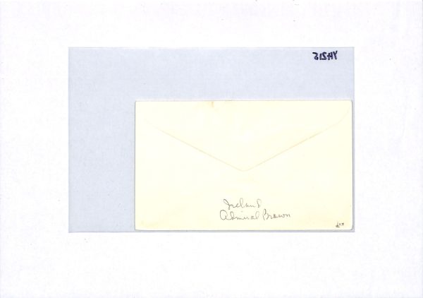 IRELAND EIRE FDC 1957 *ADMIRAL WILLIAM BROWN* Illustrated Dublin{samwells}YH215 - Image 5