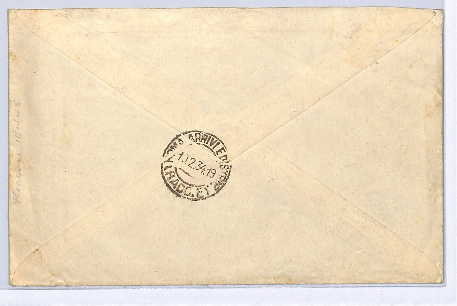 ITALY Cover *BENITO MUSSOLINI* MAIL Addressed Rome Registered 1934 Local WH195 - Image 4