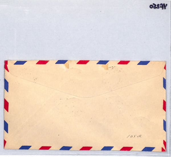 IVORY COAST Air Mail HIGH VALUES{5} Cover Abidjan 1946 France Cols PLANES YF250 - Image 8