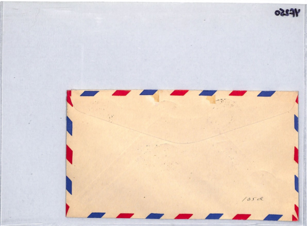 IVORY COAST Air Mail HIGH VALUES{5} Cover Abidjan 1946 France Cols PLANES YF250 - Image 10