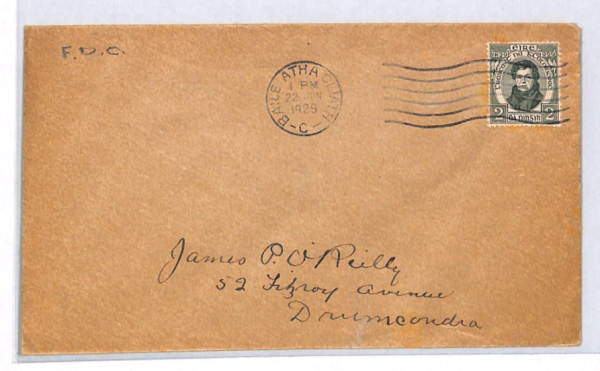 Ireland EIRE 1929 FDC *DANIEL O'CONNELL* 2d First Day Cover CATHOLICISM YH298 - Image 3