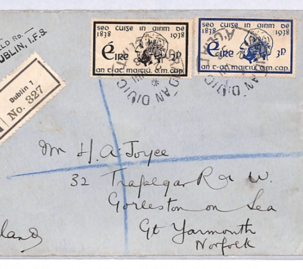 Ireland EIRE 1938 FDC *Father Mathew Theobald* SET Dublin First Day Cover YH302