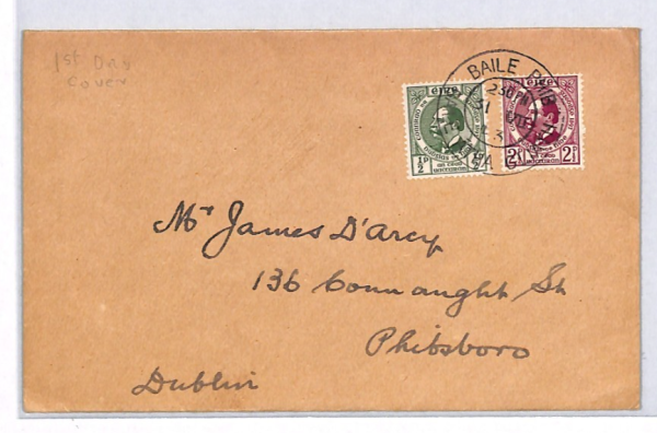 Ireland EIRE 1943 FDC *GAELIC LEAGUE* Dr Douglas Hyde SET First Day Cover YH305 - Image 3