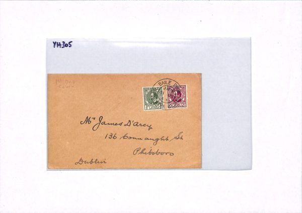 Ireland EIRE 1943 FDC *GAELIC LEAGUE* Dr Douglas Hyde SET First Day Cover YH305 - Image 5