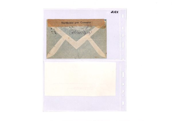 Italy Cols GREECE ISLANDS WW2 RODI 4L Cover *CALINO* 1942 Swiss Red Cross XD136 - Image 9