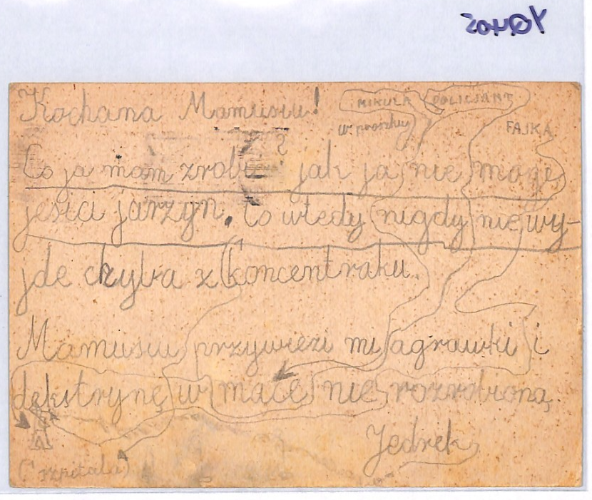 JUDAICA Austria WW2 SLOGAN Card Polish Message 1943 *LISSAK* JEWISH FAMILY YQ405 - Image 9