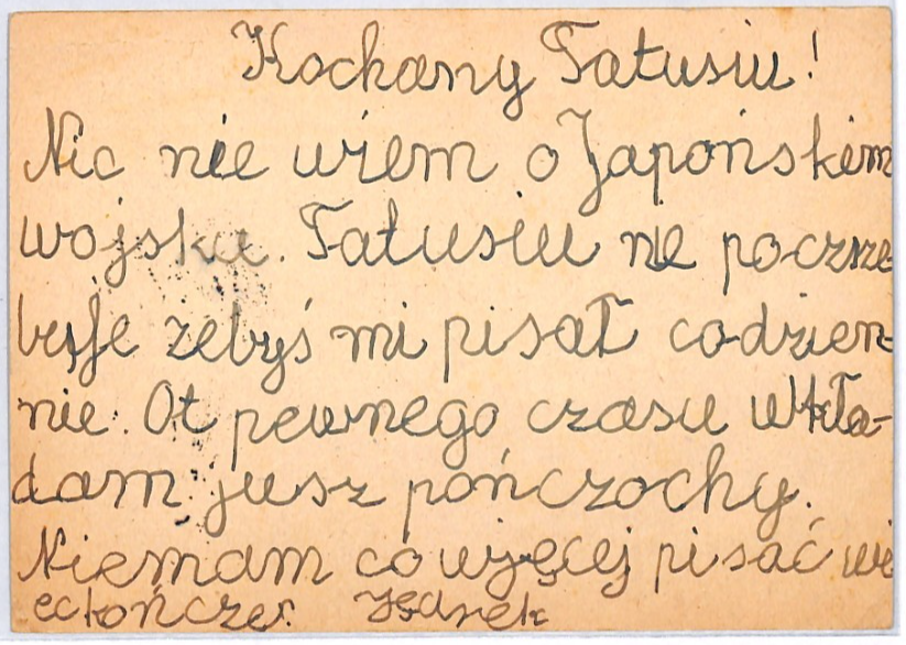 JUDAICA Austria WW2 SLOGAN Card Polish Message 1943 *LISSAK* JEWISH FAMILY YQ412 - Image 3