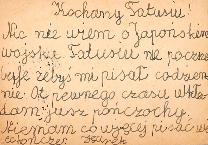 JUDAICA Austria WW2 SLOGAN Card Polish Message 1943 *LISSAK* JEWISH FAMILY YQ412 - Image 5