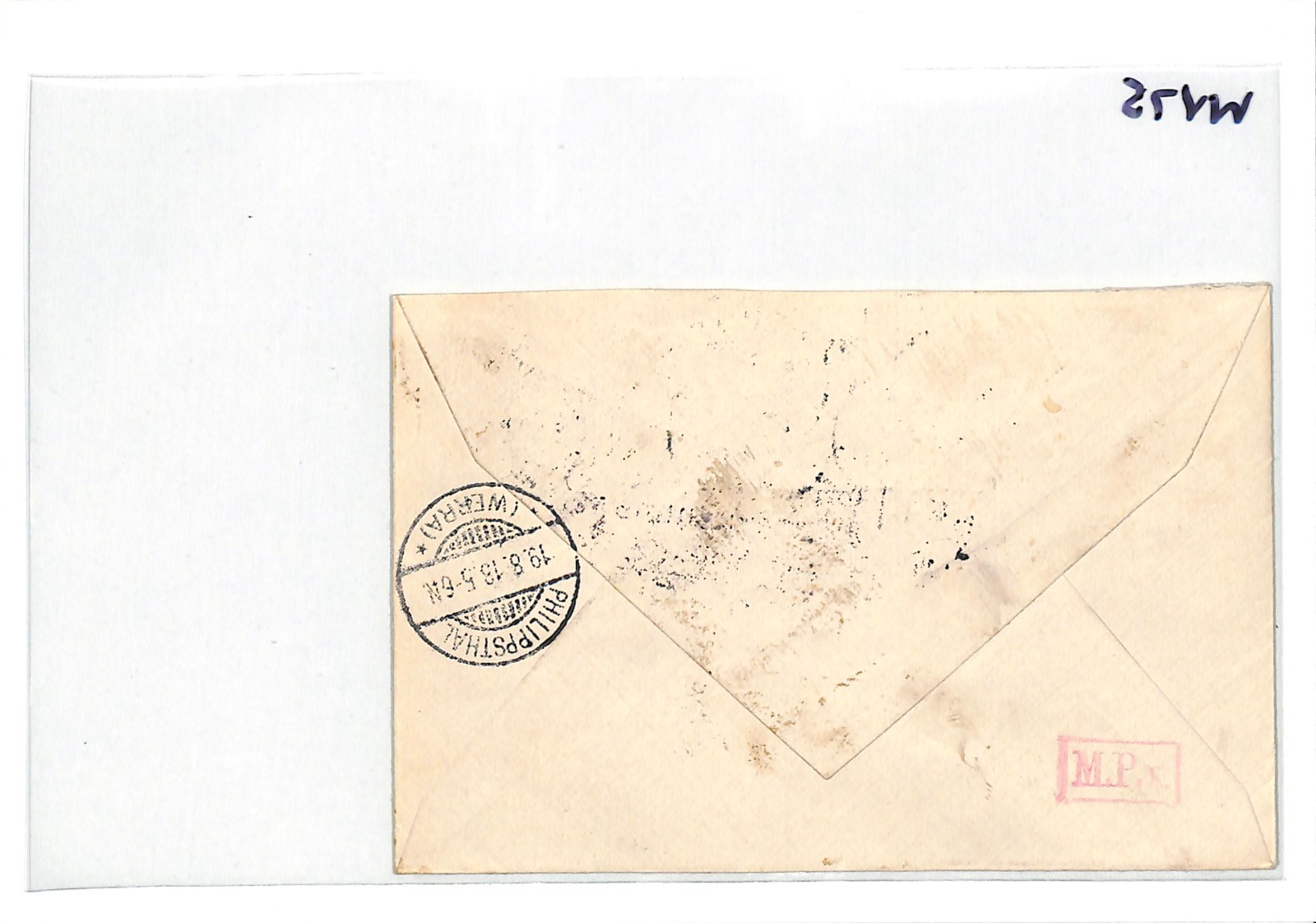 LATVIA WW1 Cover *OB OST* (Russia) Germany Occupation HASENPOTH Reg 1918 WV75 - Image 12