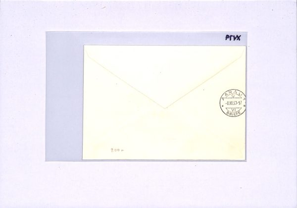 LIECHTENSTEIN 1950 FDC Cover *UPU* POSTHORN 100f Surcharge First Day Cover XV79 - Image 7