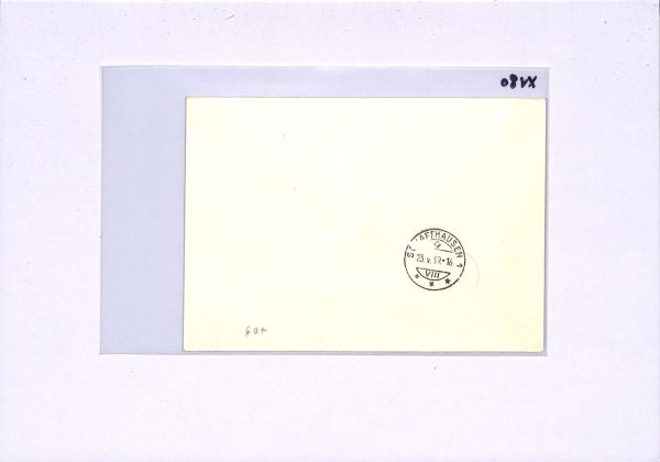 LIECHTENSTEIN FDC 1949 UPU ANNIVERSARY Vaduz Reg Switzerland Schaffhausen XV80 - Image 7