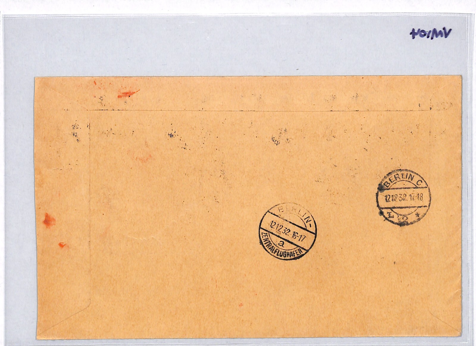 LITHUANIA Air Mail 1932 Set{8} TRIANGULARS Cover Klaipeda Flown Germany VM104 - Image 11