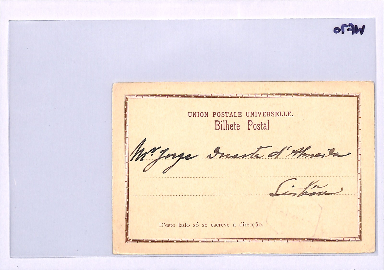 LOURENCO MARQUES Postcard Portugal Cols VIEW-SIDE Franking 1904 Delagoa Bay WF70 - Image 11